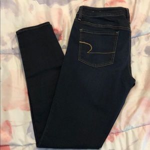 American Eagle dark wash jeggings